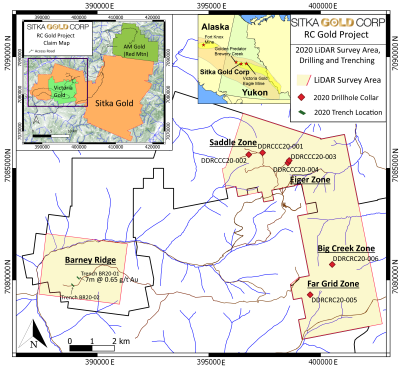 Sitka Announces Final Drill Results and Summarizes 2020 Exploration Program at its RC Gold Project, Yukon