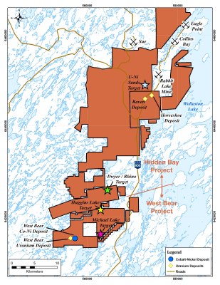 UEX Announces 2021 Exploration Program on Three Projects Work Underway at the Huggins Lake and Michael Lake Targets