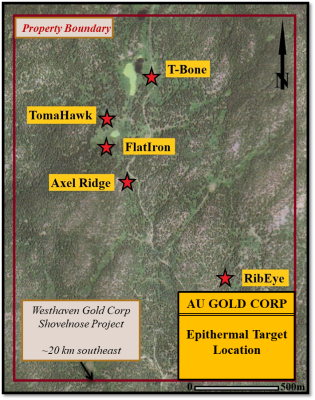 Au Gold Corp Announces Completion of Trench Sampling Program at its  Ponderosa Gold Property in the Spences Bridge Gold Belt, British Columbia