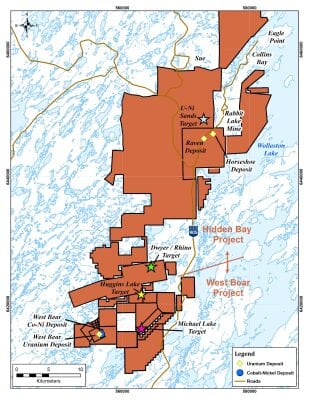 UEX Extends Footprint of Michael Lake Zone by 200 m With The Widest Interval of Co-Ni Mineralization Encountered To Date