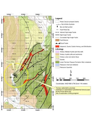 Drilling Permit Received on the Texas Canyon Project, Elko County, Nevada