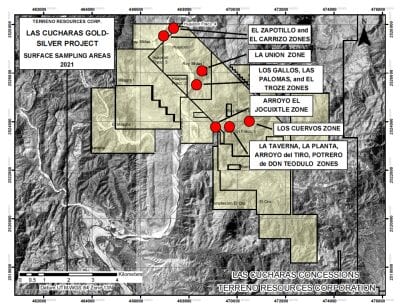 Terreno Resources is Preparing a Drilling Plan for the Fall at the Las Cucharas Gold and Silver Project in Nayarit, Mexico