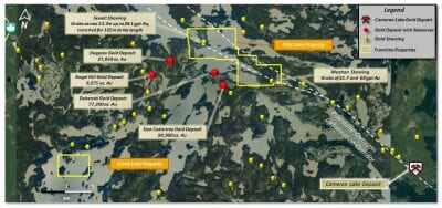 Frontline Commences Sampling and Mapping Program at the Flint Lake Property