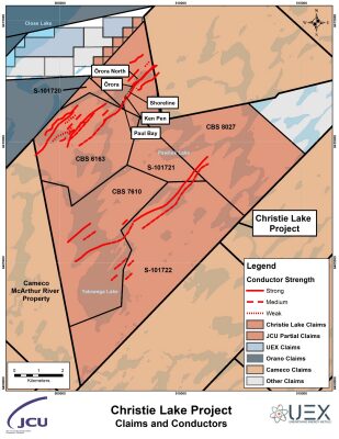 UEX Announces Commencement of the Fall Christie Lake Drill Program