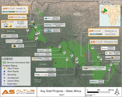 Drilling Intersects 21.9 g/t over 10.2m at Diba Gold Project, Western Mali