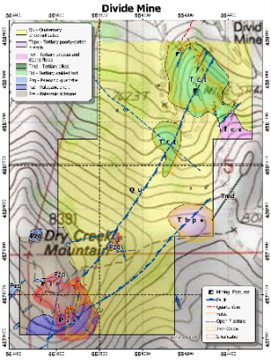 Crestview Exploration Announces Updates to Surface Sampling and Mapping at the Divide and Rock Creek Gold Prospects in Tuscarora, NV