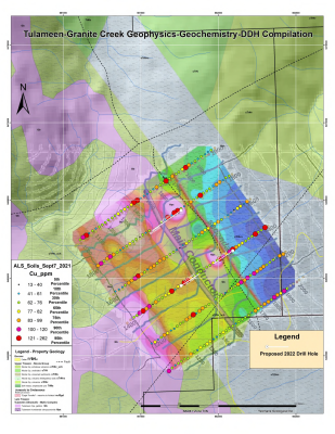 Pacific Imperial Provides an Exploration Update on the Drill-Readytulameen-Granite Creek Project