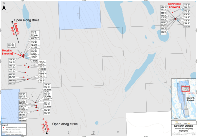 Frontline adds 134 claim units to its Epworth Property, Nunavut