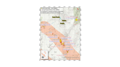 Crestview Exploration Inc comments on recent activity near its Castile Mountain prospect in Tuscarora, NV