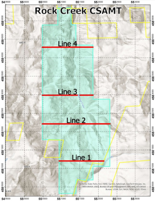 Crestview Exploration to Conduct CSAMT Geophysical Survey at the Rock Creek Gold Prospect in Tuscarora, NV And Announces Closing of First Tranche of Private Placement
