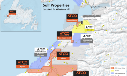 Atco Mining Begins Airborne Gravity Survey on Southern Salt Projects in Southwestern Newfoundland to Determine Salt Dome Targets