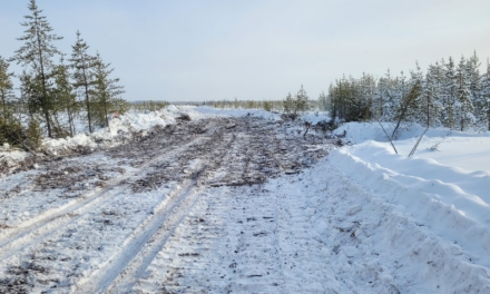 Helicopter Borne Drilling Resumes at Stria’s Pontax project as Winter Road Construction Blazes Forward Making Way for the 12000-metre Winter Drill Program