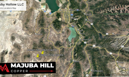 Majuba Hill Copper to Acquire Copper King and Desert Mountain Claims and Leases Including the Historical Cayote Mine SW of Tintic Mining District