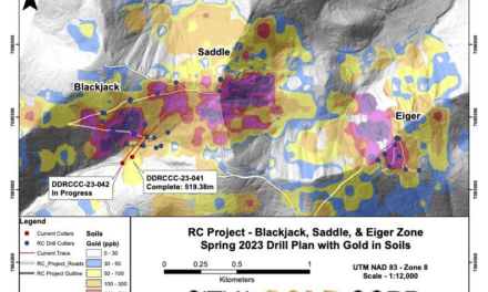 Sitka Intersects Visible Gold in Step Out Diamond Drilling at RC Gold, Yukon