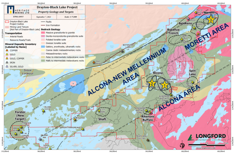 Heritage Mining Provides Update on Drilling Program and Corporate Update