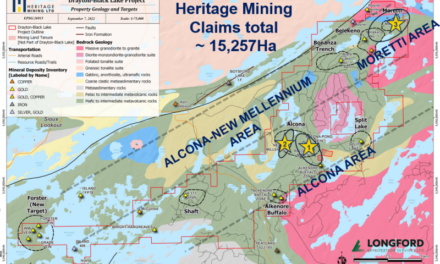 Heritage Mining Announces Corporate and Exploration Update