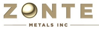 Zonte identifies a large soil anomaly over the K6S and K7 targets at the Cross Hills Copper Property