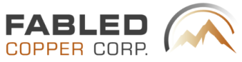 Fabled Copper Announces Notice of Termination of All Option Agreements and Resignations of Directors and Officers