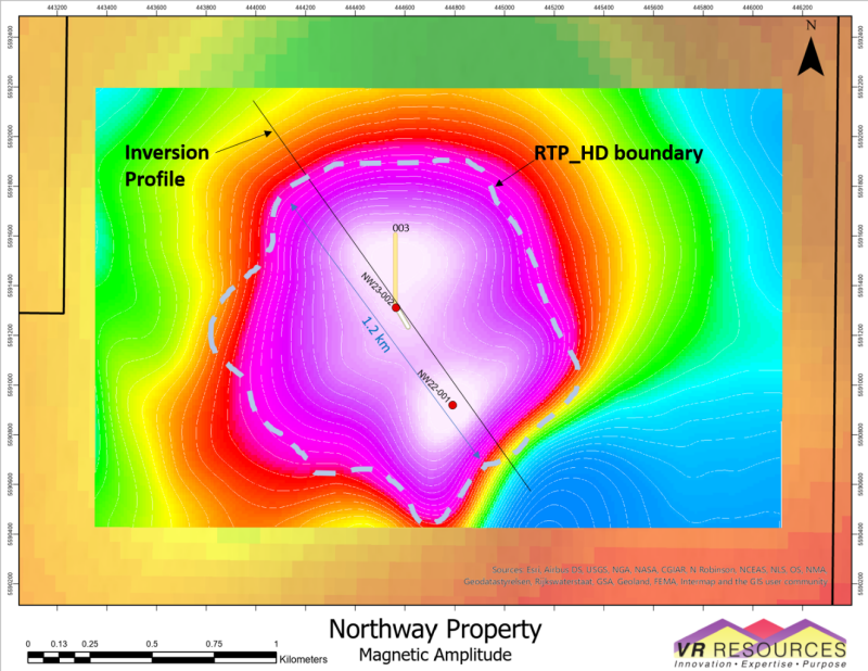 VR Confirms the Diamond Potential for the Kimberlite Breccia Pipe  at Northway in Northern Ontario