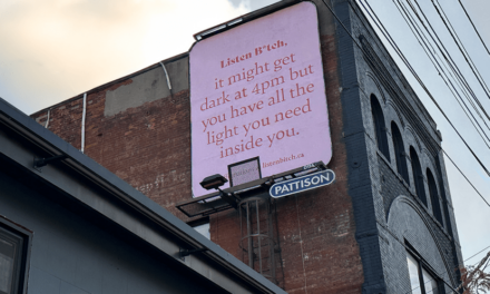 Listen B*tch Launches Daring Billboards to Help Torontonians Fight the Winter Blues