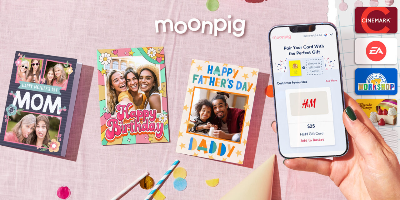 Leading U.K. Greeting Card Company Moonpig Unveils New U.S. Gift Card Collection