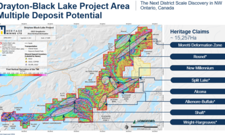 Heritage Mining Announces Exploration Permit for Flagship Project Drayton Black Lake