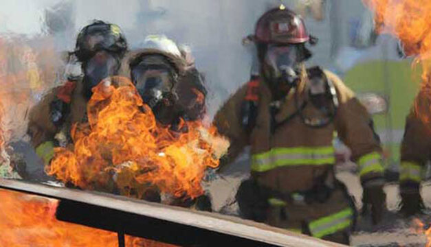 Sensor detects when firefighters’ protective clothing is no longer safe