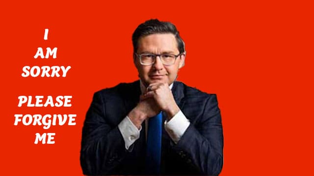 I owe Pierre Poilievre an apology