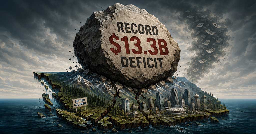 B.C.’s record deficit is a warning to all of Canada
